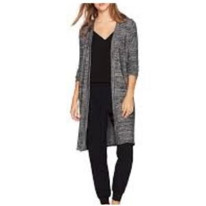 Velvet by Graham & Spencer Cardigan XS Melora ComfyCore Bohemian Jersey Long